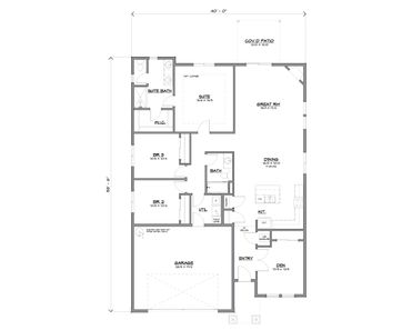 Lakeland 1763 CH Floor Plan - Generation Homes