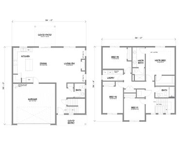 Windsted 2023 CH Floor Plan - Generation Homes