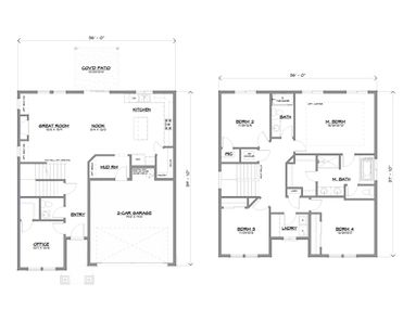 Rockford 2276 CH Floor Plan - Generation Homes