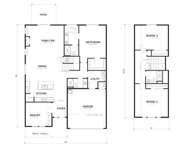 Richfield 2322 CH Floor Plan - Generation Homes