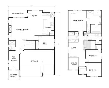 Trimont II 2590 CH Floor Plan - Generation Homes