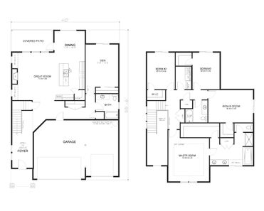 Kingston 2750 CH Floor Plan - Generation Homes