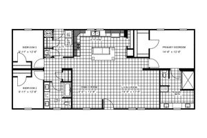 The Freedom Breeze Floor Plan - Clayton Homes