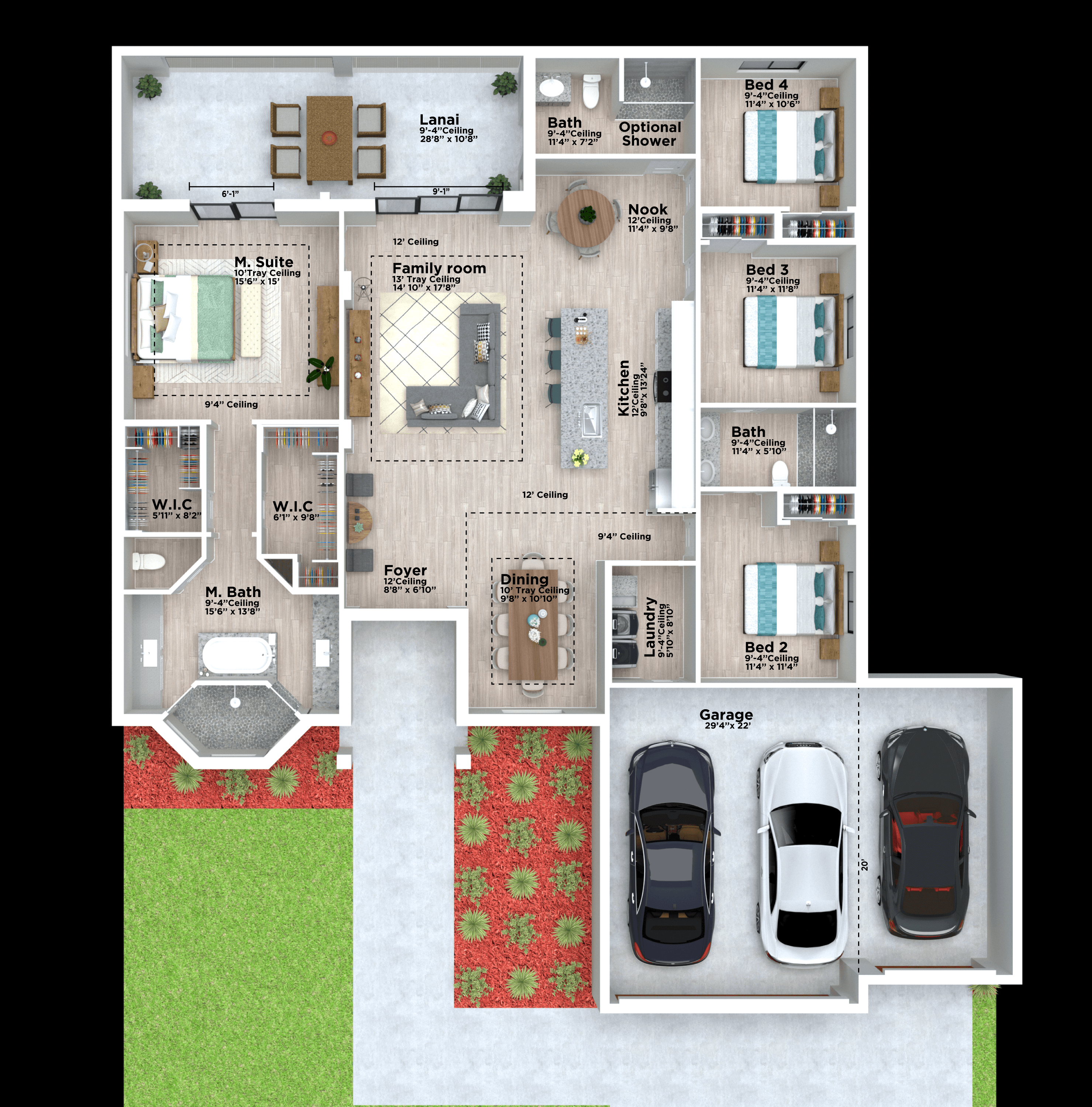 casa en Option One Builders por Option One Builders