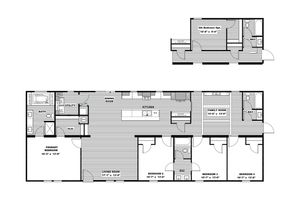 Boujee XL Floor Plan - Clayton Homes Of El Dorado