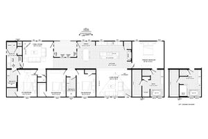 The Hewitt Floor Plan - Clayton Homes of Bossier City