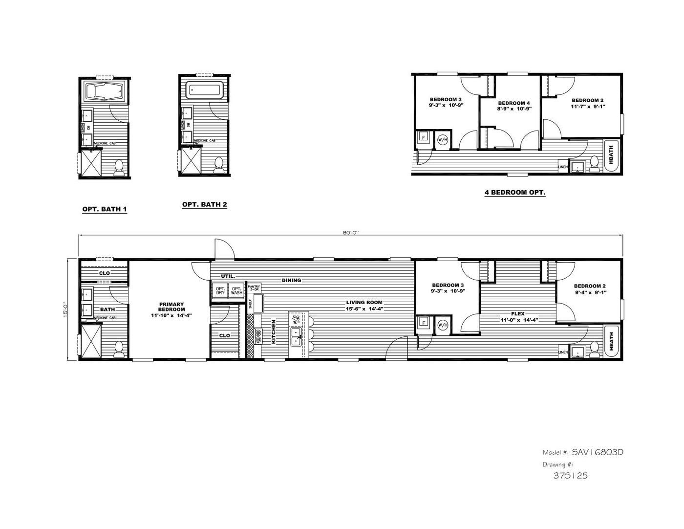 Flex House Plan at Freedom Homes of Alexander in Bryant, AR by Freedom