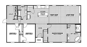 Freedom Farm House 32 X 60 Floor Plan - Clayton Homes