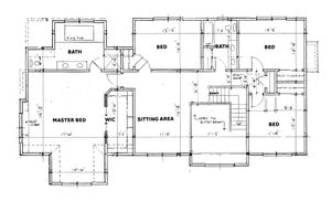 The Hawks Nest Home Floor Plan - Porteus & Son Builders