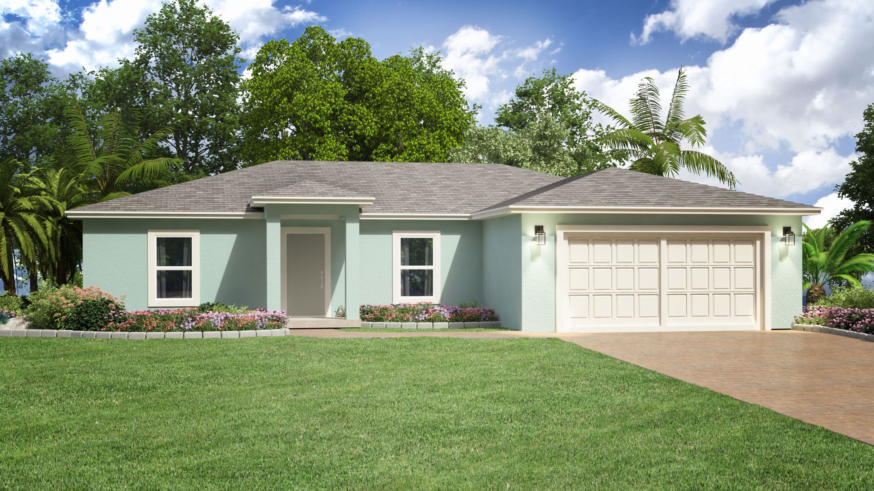 Bellmont Plan at Sanibel Cove in Palm Bay, FL by Price Family Homes