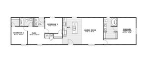Houston Floor Plan - Freedom Homes of Alexander