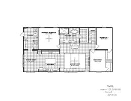 The Vail Floor Plan - Clayton Homes of Bossier City