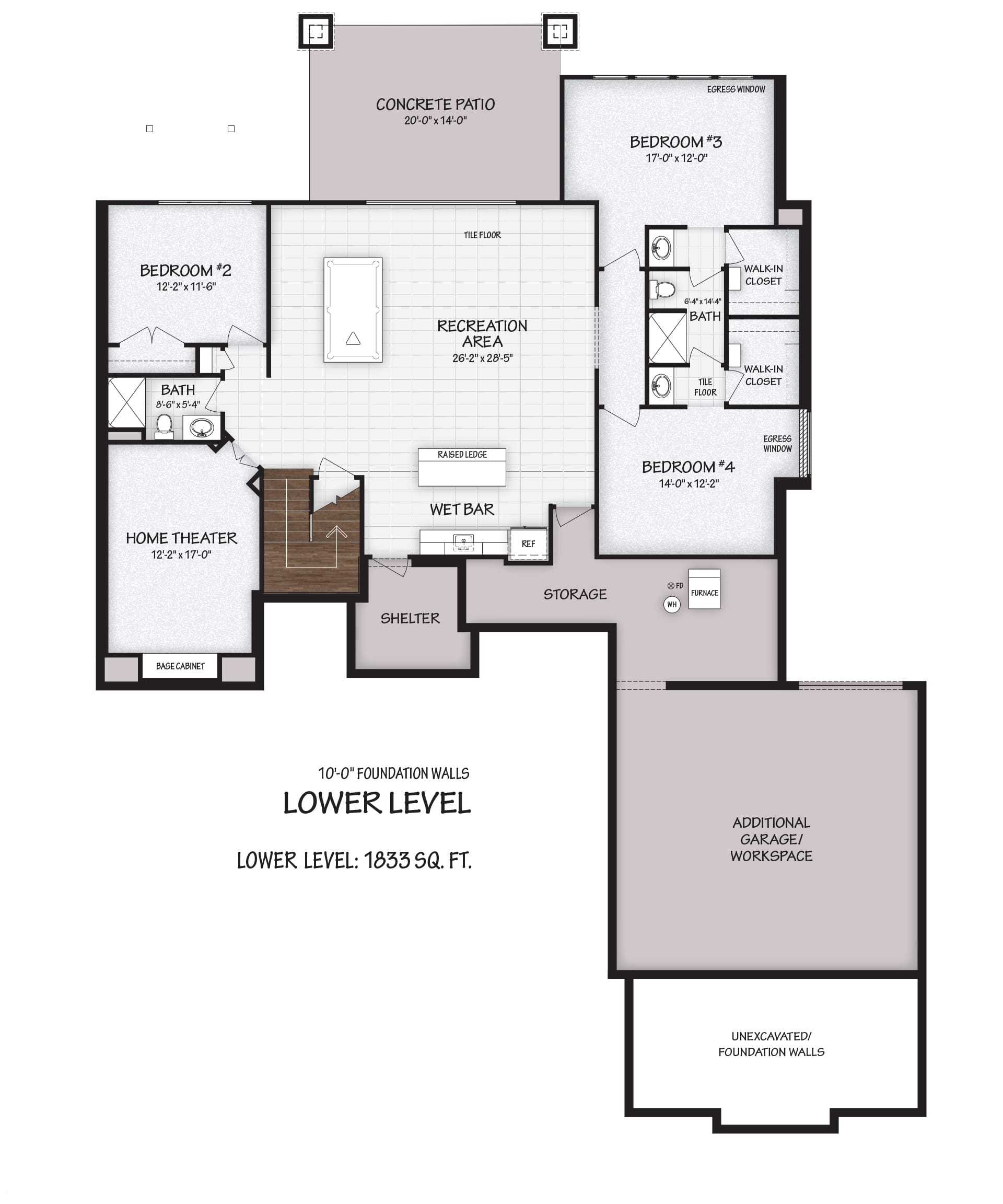 Lake Winnebago por Harkrader Homes en Kansas City Missouri
