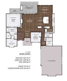 Lake Winnebago por Harkrader Homes en Kansas City Missouri