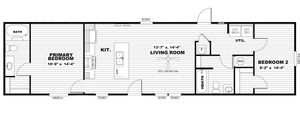 IN Stock Floor Plan - Clayton Homes of Donna