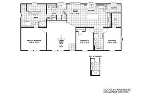 The Anniversary 2 1 Floor Plan - Clayton Homes of Bossier City