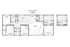 The Leahy Floor Plan - Clayton Homes of Bossier City
