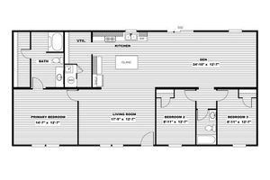 Marvelous 3 Floor Plan - Clayton Homes of Bossier City