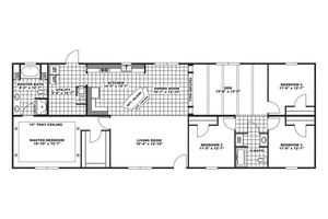 Kennesaw Elite Floor Plan - Clayton Homes Of Stalbans