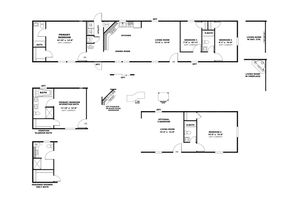 Blazer 76 C Floor Plan - Clayton Homes Of Stalbans