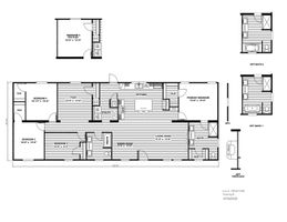 Homestead Breeze Floor Plan - Freedom Homes of Alexander