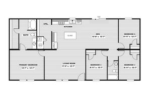 Marvel 4 Floor Plan - Clayton Homes of Farmington