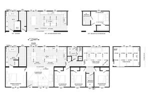 The Tyra Floor Plan - Clayton Homes of Bossier City