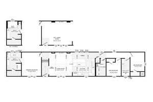 The Bobby JO Floor Plan - Clayton Homes of Bossier City