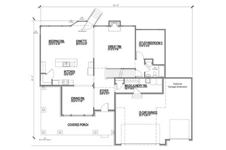 Amelia I Floor Plan - DJK Custom Homes