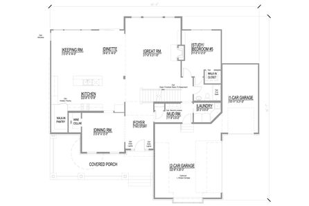 Amelia III Floor Plan - DJK Custom Homes