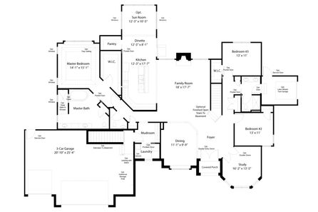 Bailey I Floor Plan - DJK Custom Homes