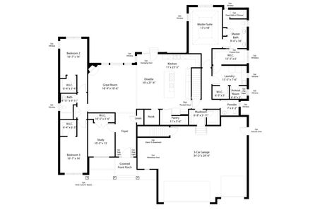 Geneva Floor Plan - DJK Custom Homes
