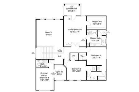 Parker IV Floor Plan - DJK Custom Homes
