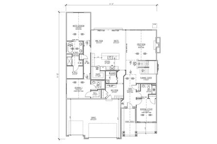 Scarlett Floor Plan - DJK Custom Homes