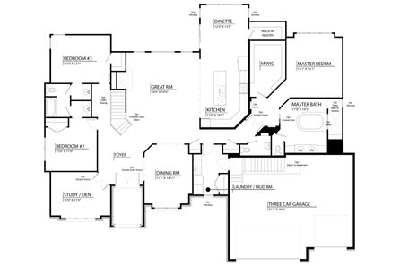 Grayson Floor Plan - DJK Custom Homes