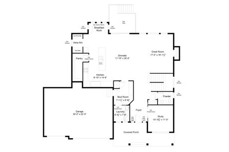 Madison Floor Plan - DJK Custom Homes