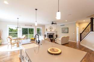 Wicklow Elevation A Option 2 - Fiddler Grove: Howell, Michigan - Chestnut Home Builder