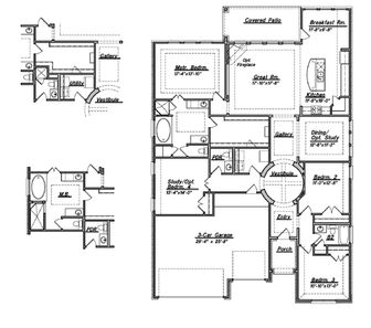 2543 Floor Plan - Colina Homes