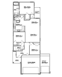 1505 Floor Plan - Colina Homes