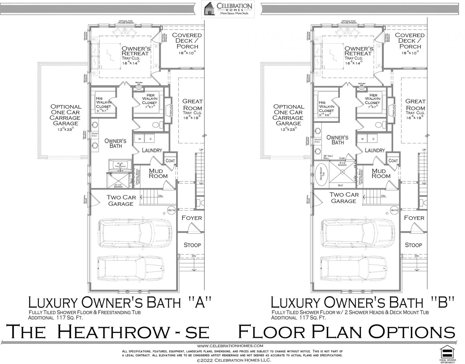 Heathrow - South Haven: Murfreesboro, Tennessee - Celebration Homes