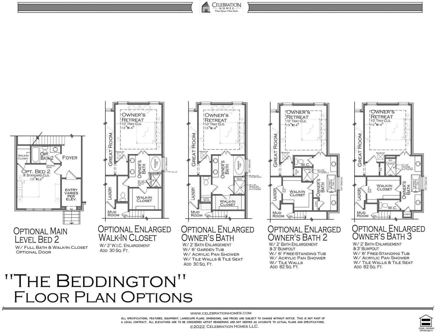 Beddington - South Haven: Murfreesboro, Tennessee - Celebration Homes