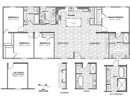 Island Breeze 64 Floor Plan - Clayton Homes