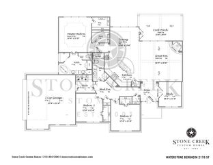 Stone Creek Custom Homes por Stone Creek Custom Homes en San Antonio Texas