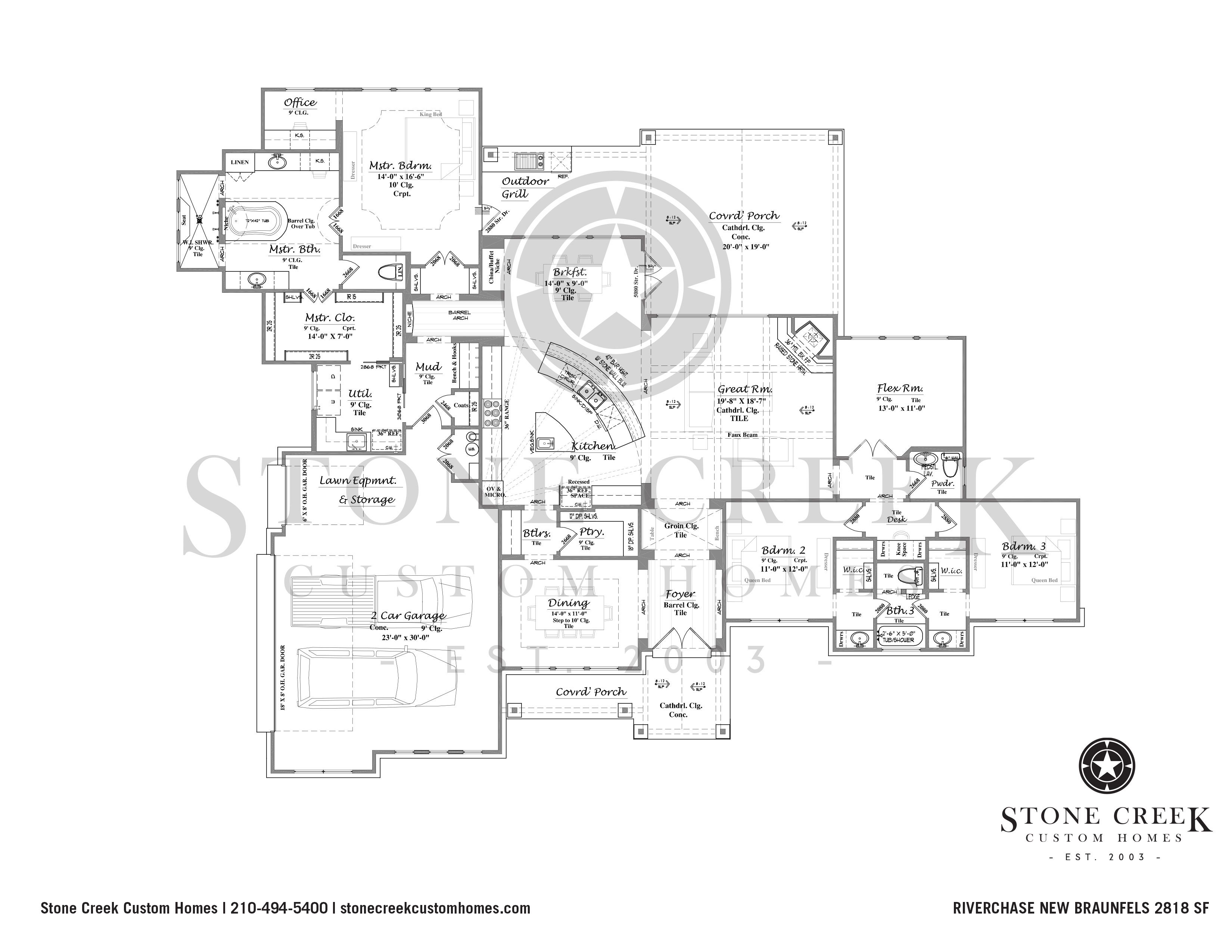 casa en Stone Creek Custom Homes por Stone Creek Custom Homes