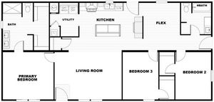 Let IT BE Floor Plan - Clayton Homes of Farmington