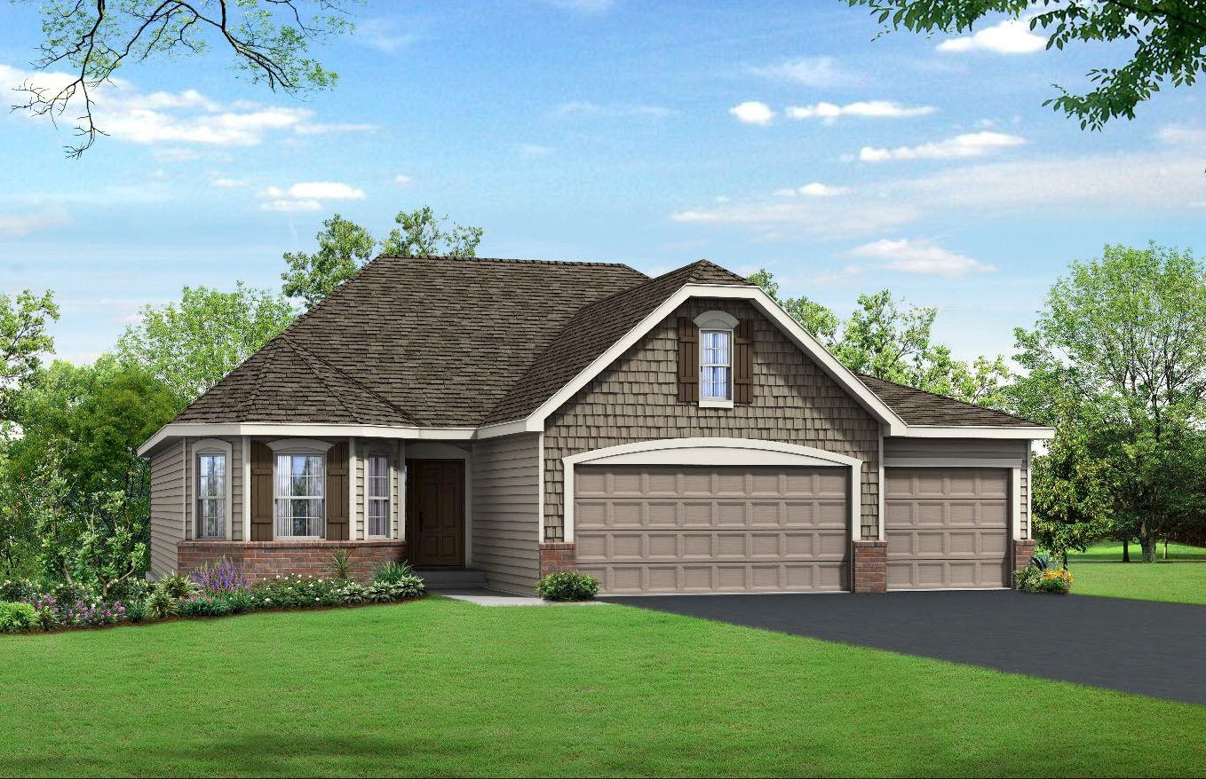 Parkside Estates por Flower & Fendler Homes en St. Louis Missouri