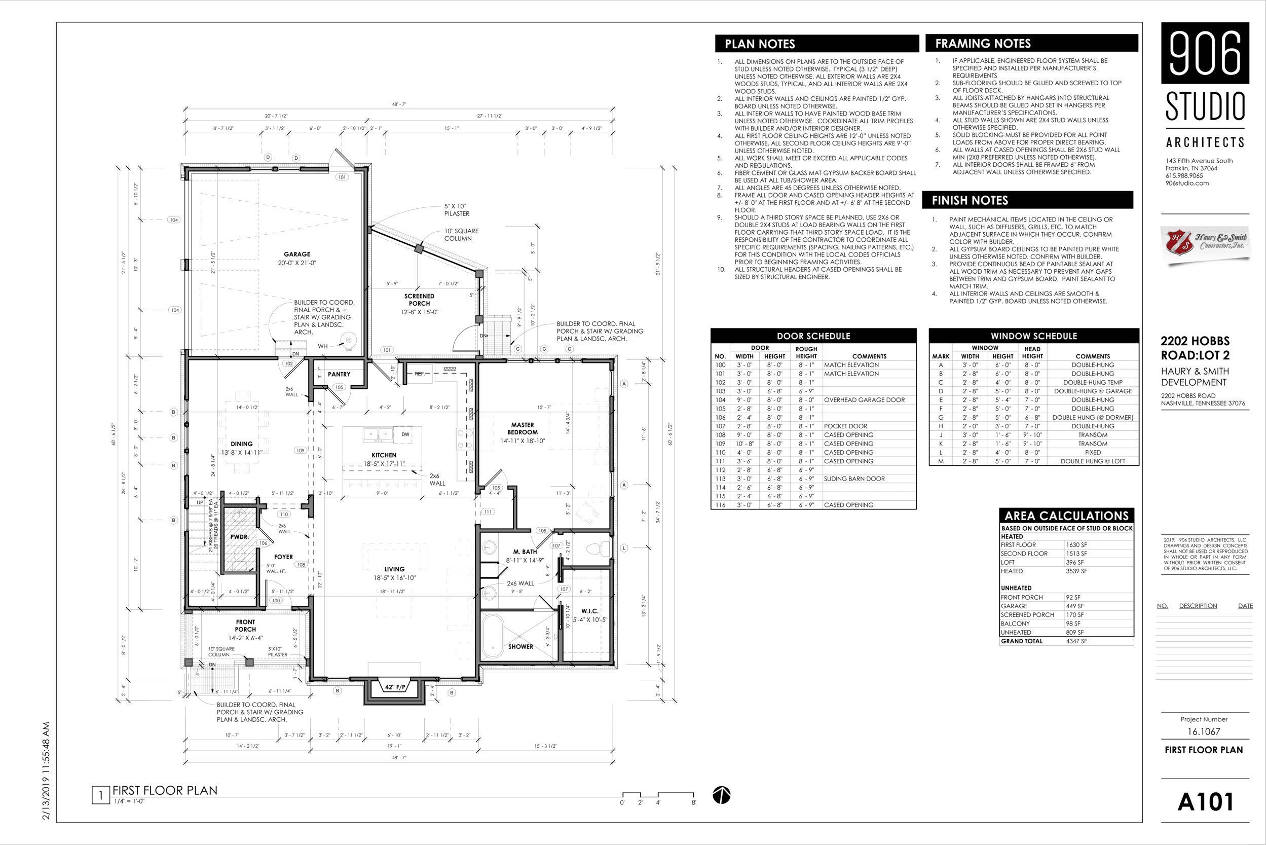 casa en Hobbs Creek por Haury & Smith Contractors Inc.
