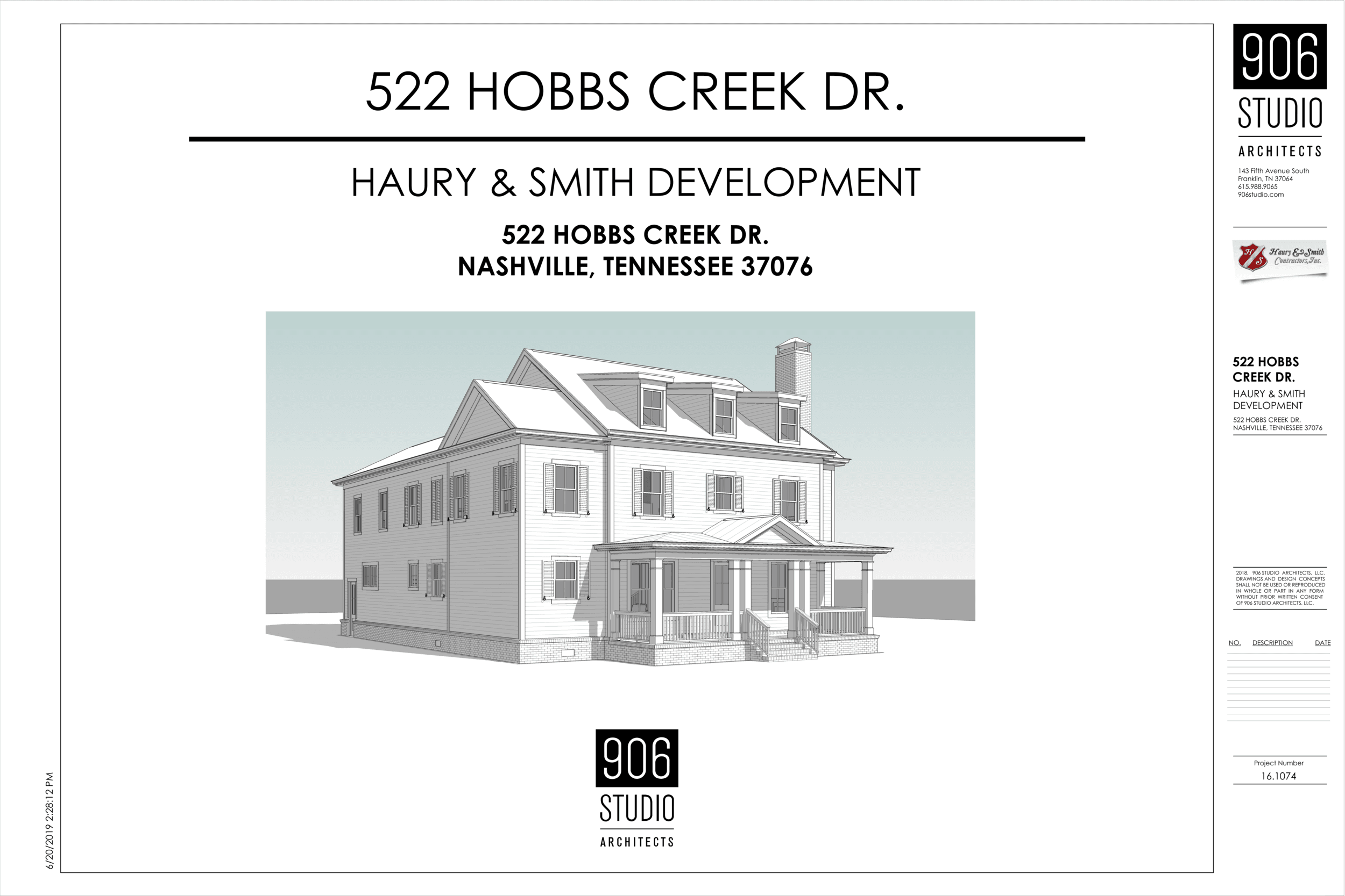 casa en Hobbs Creek por Haury & Smith Contractors Inc.