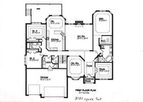 The Santafe II Grande Floor Plan - Klimaitis Builders