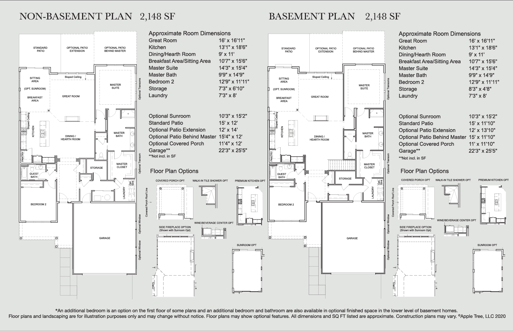 Willow Glen por Apple Tree Homes en Green Bay Wisconsin